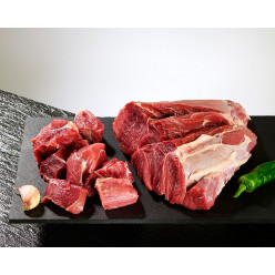 Venas de carne ecológica